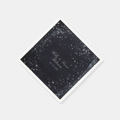 シルバースター結婚リーナイトカクテル スタンダードカクテルナプキン (角)