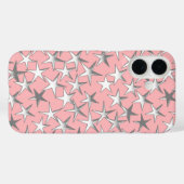 シルバースター、シェルピンク Case-Mate iPhoneケース (裏面 (横))