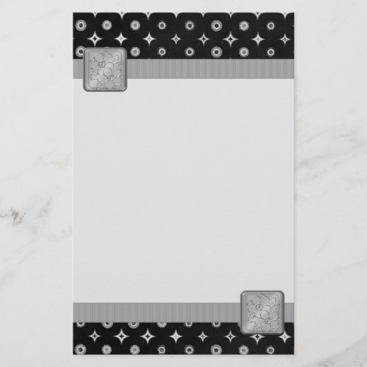 シルバースター 便箋 (正面)