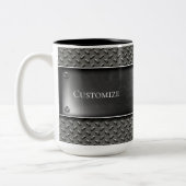 シルバースチールマグ ツートーンマグカップ (左)