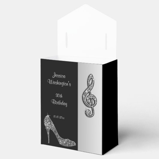 シルバースティレット&トレーブルクレフト誕生日 フェイバーボックス (オープン)