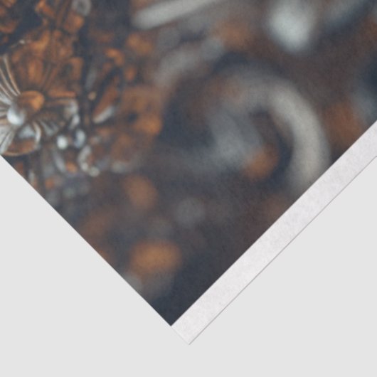 シルバースティールスカルリーガルクラウン付きデクページ 薄葉紙 (詳細)