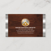 シルバーストライプズホームエレクトリックソー 名刺 (裏面)