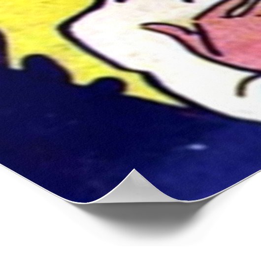 シルバーストリーク漫画004紙8フィッシュJVJ ポスター (角)