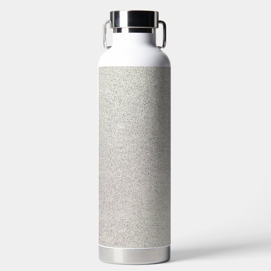 シルバーストーンゲイリー金ゴールドマーブルパープルグリッター ウォーターボトル (正面)