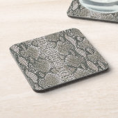 シルバースネークスキンコースター コースター (左側)