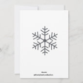 シルバースノーダンサー シーズンカード (裏面)