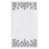 シルバースノーフレークウィンターキンセアニェラ スモールペーパーバッグ (裏面)