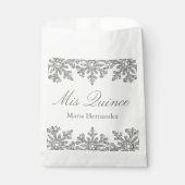 シルバースノーフレークウィンターキンセアニェラ フェイバーバッグ (正面)