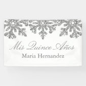 シルバースノーフレークウィンターキンセアニェラ 横断幕 (横)