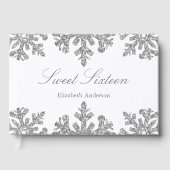 シルバースノーフレークウィンタースウィート16 ゲストブック (正面)