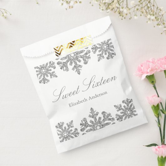 シルバースノーフレークウィンタースウィート16 フェイバーバッグ (封をした状態)