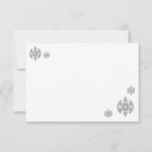 シルバースノーフレークウィンターSweet sixteen 出欠カード (裏面)