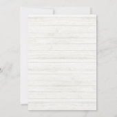 シルバースノーフレークシックモダンクリスマスパーティー (裏面)