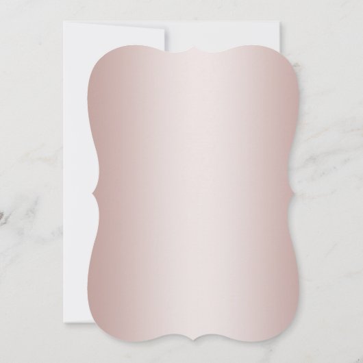 シルバースノーフレーク結晶ブルーパールピ結婚ンク 招待状 (裏面)