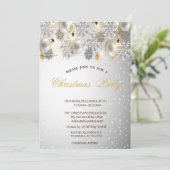 シルバースノーフレーク、ボールカンパニークリスマスパーティー 招待状 (スタンド正面)