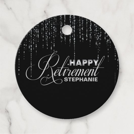 シルバースパークリメントパーティー フェイバータグ (正面)