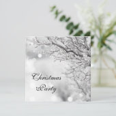 シルバースパークルウィンタークリスマスパーティー 招待状 (スタンド正面)