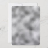 シルバースパークルグラム 招待状 (裏面)