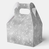 シルバースパークルピンクグレームユニコーン誕生日 フェイバーボックス (裏面)