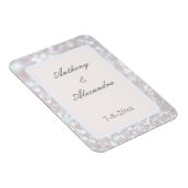 シルバースパークルフレキシブルフォトマグネット マグネット (右側)