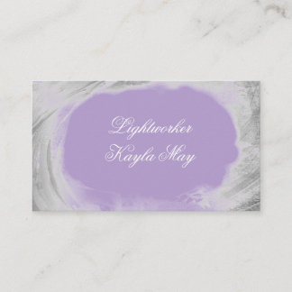 シルバースピリチュアルライト霊気名刺 名刺