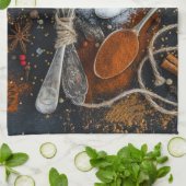 シルバースプーン&スパイス キッチンタオル (折り畳み)