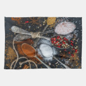 シルバースプーン&スパイス キッチンタオル (横)