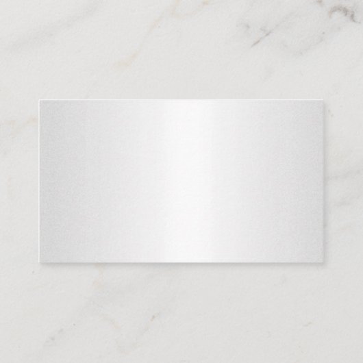 シルバースモール披露宴カード会場住所 エンクロージャーカード (裏面)