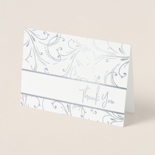 シルバースワールズありがとう 箔カード (正面)