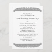 シルバースワール25周年記念パーティー 招待状 (正面/裏面)