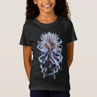 シルバーセレスティアルウォリアーファンタジーTシャツ Tシャツ
