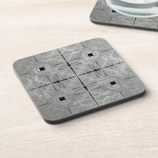 シルバーセレナーデプラスチックコースター コースター (左側)