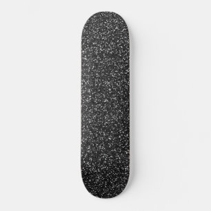シルバーセンスグリッターパターンスケートボード スケートボード