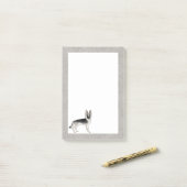 シルバーセーブルドイツの羊飼い漫画GSDドッググレー ポストイット (デスク上)