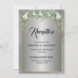 シルバーソワレ：咲き誇る華の招待状 招待状