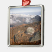 シルバーソードオンハレアカラクレーターリム3近く メタルオーナメント (左)