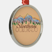 シルバーソーンコロラドマウンテンオーナメント メタルオーナメント (右)