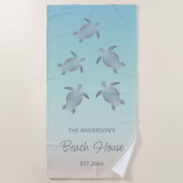 シルバータルズビーチスタイル ビーチタオル