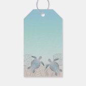 シルバータートルズビーチウェディング ギフトタグ (裏面)