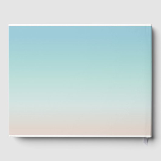 シルバータートルズビーチスタイルシーサイドウェディング ゲストブック (裏面)