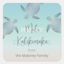 シルバータートルズメレカリキマカコースタル  スクエアシール