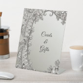 シルバータ華美ブモダンルトップシンボルや象徴 台座サイン (インサイチュ)