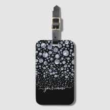 シルバーダイヤモンドグリッターきらきら光るライン