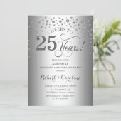 シルバーダイヤモンドサプライズ25周年記念パーティー 招待状 (スタンド正面)