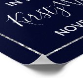 シルバーダイヤモンド紙吹雪&ティアラ ポスター (角)