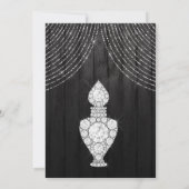 シルバーダイヤモンド香水ボトルSweet sixteen サンキューカード (裏面)