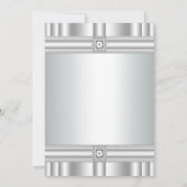 シルバーダイヤモンド25周年パーティー 招待状 (裏面)