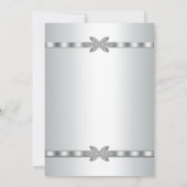 シルバーダイヤモンド25周年記念パーティー 招待状 (裏面)