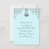 シルバーダイヤモンド ティールブルー RSVP (裏面)